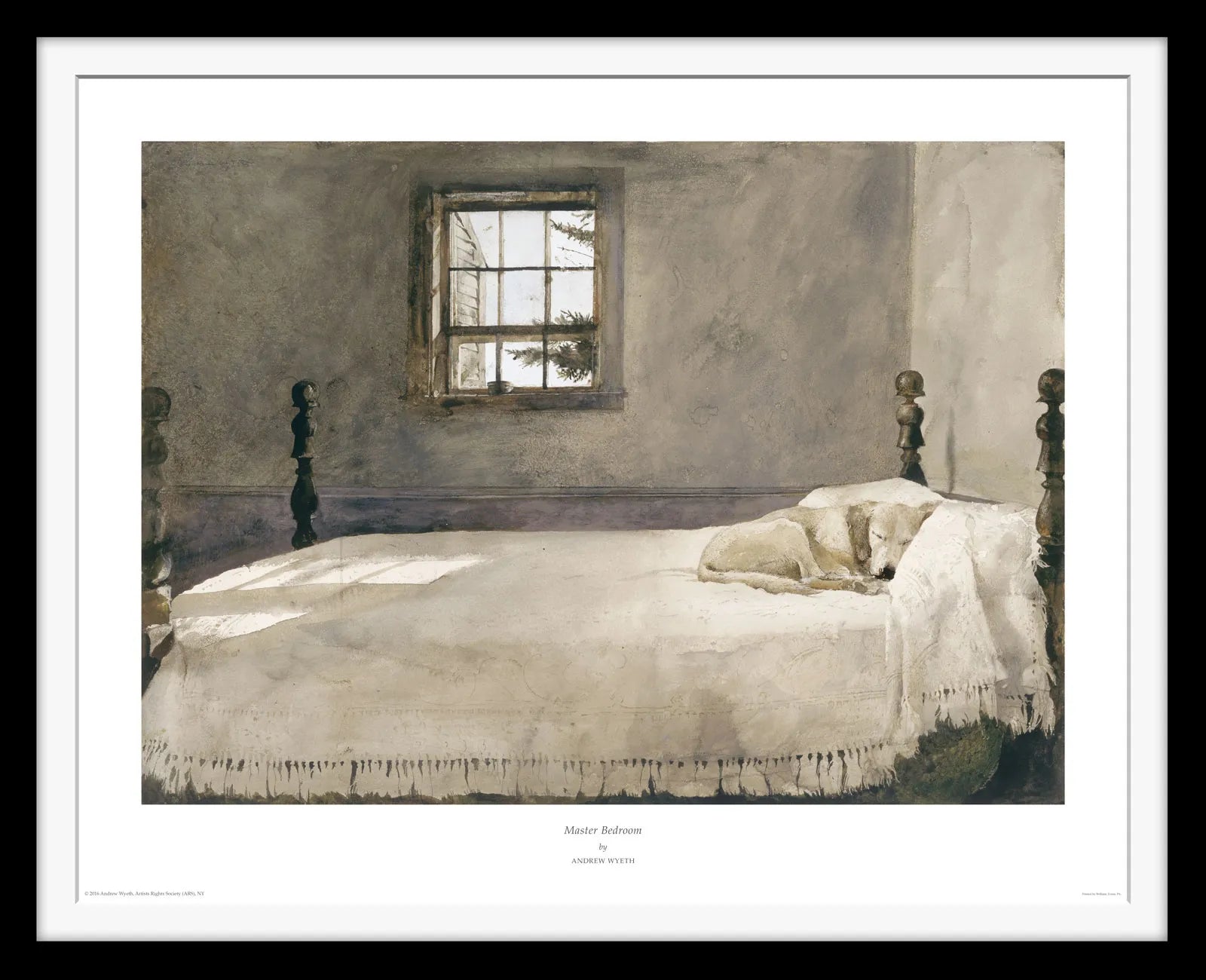 Master Bedroom : Andrew Wyeth