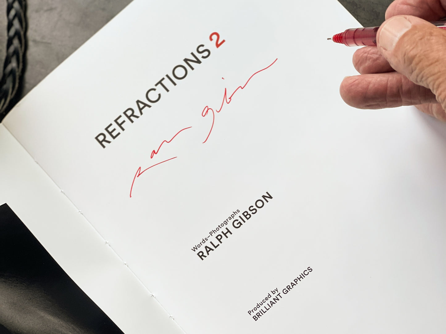 Refractions 2 : Book by Ralph Gibson (Signed Edition)